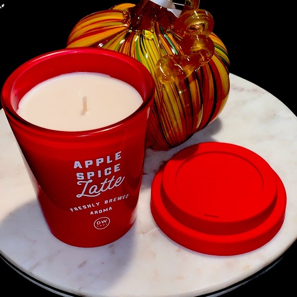 DW HOME CANDLE APPLE SPICE LATTE FRESHLY BREWED RICHLY SCENTED CANDLE NEW 11.2oz - Picture 2 of 6